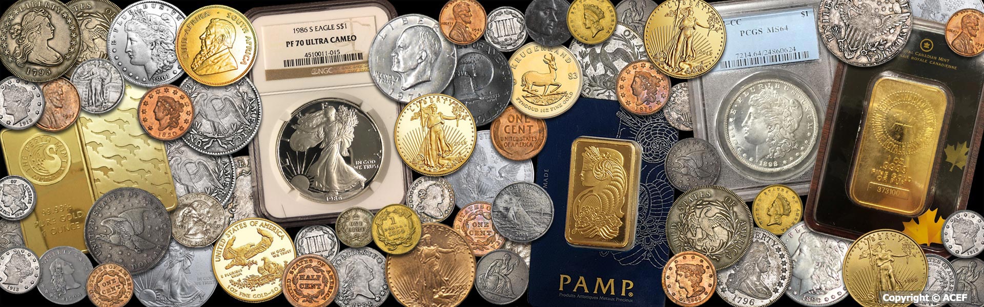 Can you spot the counterfeit coins and bars?